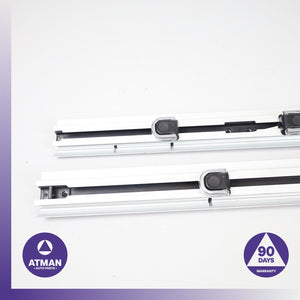 14-18 BMW F15 X5 Rear Trunk Cargo Sliding Rail Set 72157331366 OEM