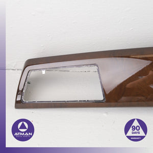 BMW E66 750i 750i Right Dashboard Cover Panel Trim Wood OEM