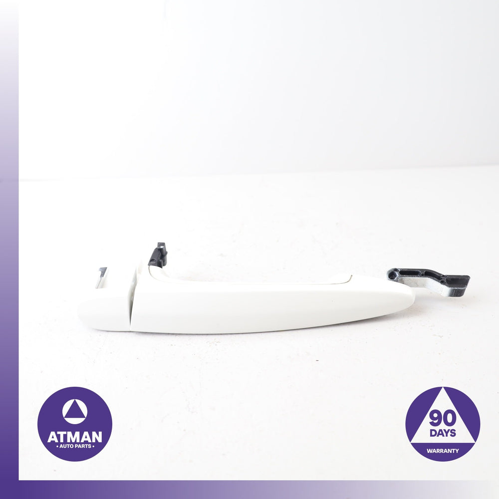 BMW F25 X3 Rear Left Driver Side Exterior Door Handle White OEM