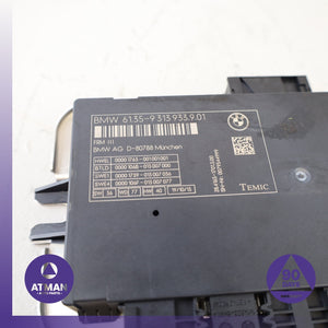 BMW F06 650i M6 Footwell Light Control Module Computer 61359313933 OEM