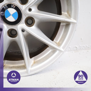 BMW E88 128i 135i 7 x 16 16" Style 360 Wheel Rim Silver 36116795207 OEM