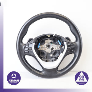 12-21 BMW F34 328i GT 228i Sport Heated Steering Wheel w/ Paddle Shifters OEM