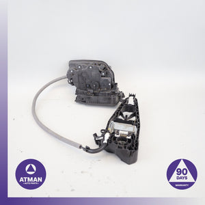 BMW F15 X5 Rear Left Driver Door Lock Latch Actuator w/ Bracket OEM