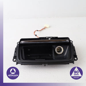 06-12 BMW E90 328i 335i 323i Front Center Console Ashtray Storage Trim Wood OEM