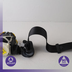 BMW E90 328i Front Right Passenger Side Seatbelt Seat Belt Black OEM