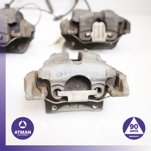 08-13 BMW E88 128i Front &amp; Rear Brake Caliper Calipers Set OEM