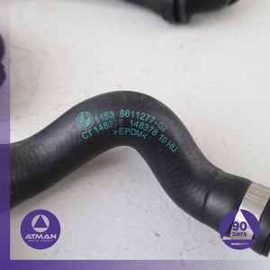 BMW G12 740i 3.0L Engine Motor Coolant Water Hose Set OEM