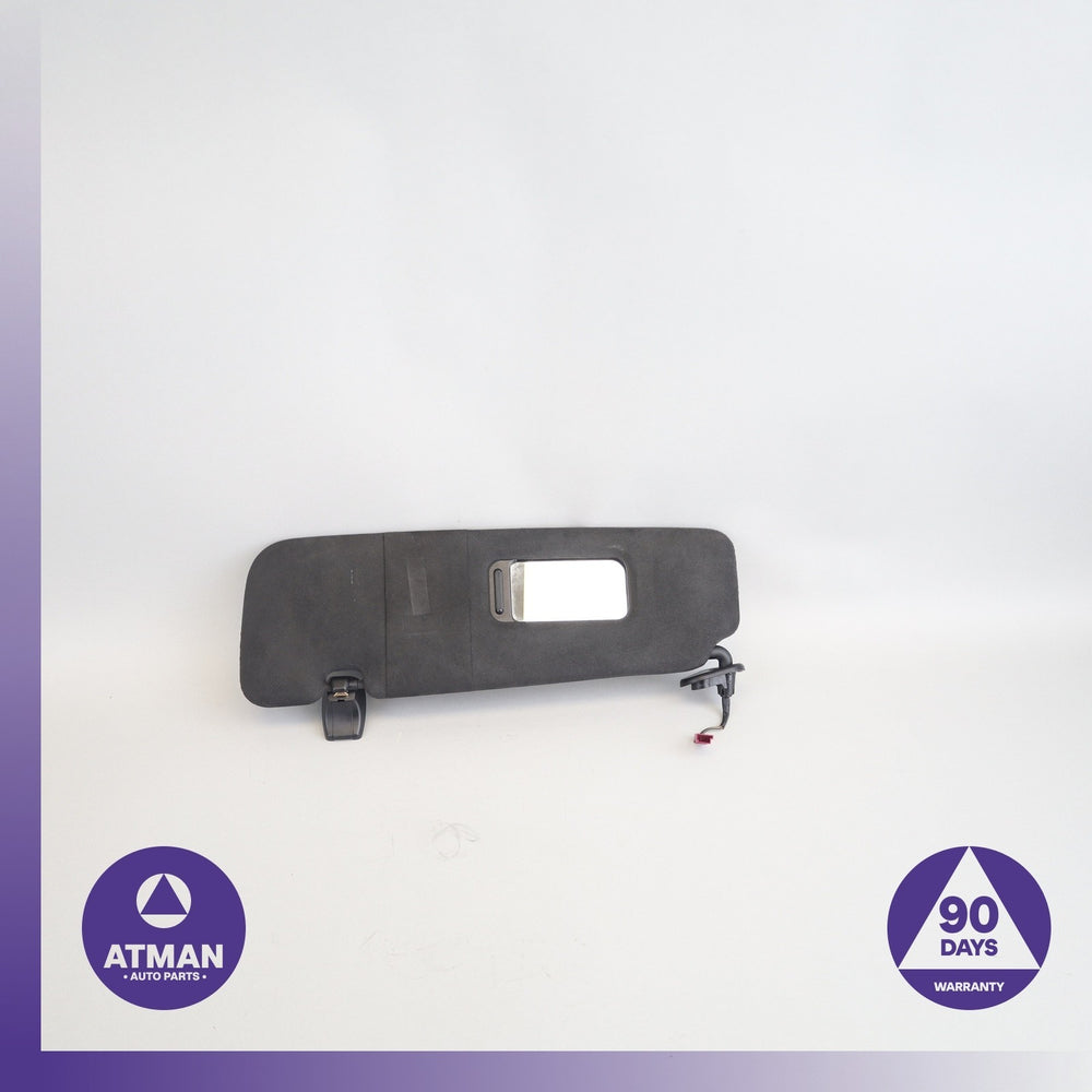 BMW F06 650i 640i Gran Coupe Left Driver Side Sunvisor Sun Visor Black OEM