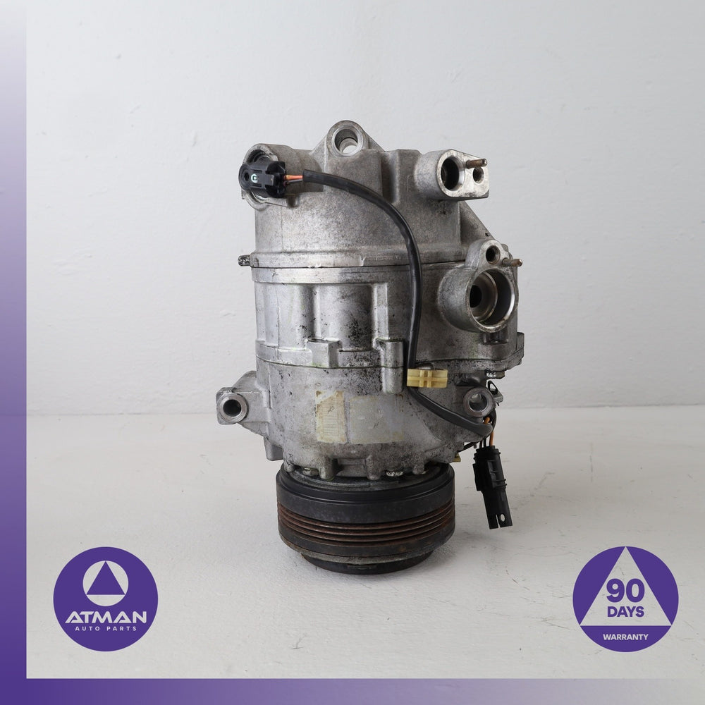 07-10 BMW E70 X5 N52 3.0L A/C AC Air Conditioning Compressor Clutch 9185143 OEM