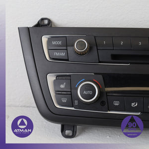12-15 BMW F30 320i 328i 335i Audio Radio AC Heater Temperature Control Unit OEM