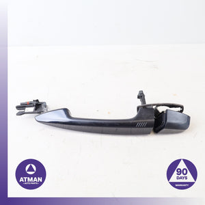BMW F16 X6 Front Left Driver Exterior Door Handle w/ Keyless Go Black OEM