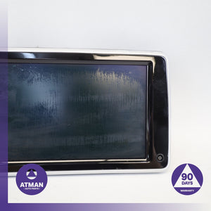 08-19 BMW F15 X5 X6 535i Left or Right Seat Headrest Display Monitor 9.2" OEM