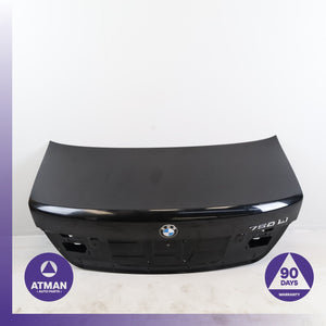 09-15 BMW F02 750i 740i Trunk Lid Shell Cover Assembly Black 41627172332 OEM