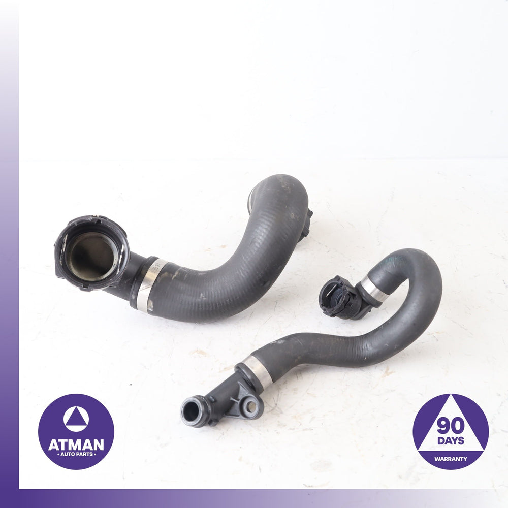 07-13 BMW E90 328i 128i Radiator Cooling Hose Pipe Set OEM