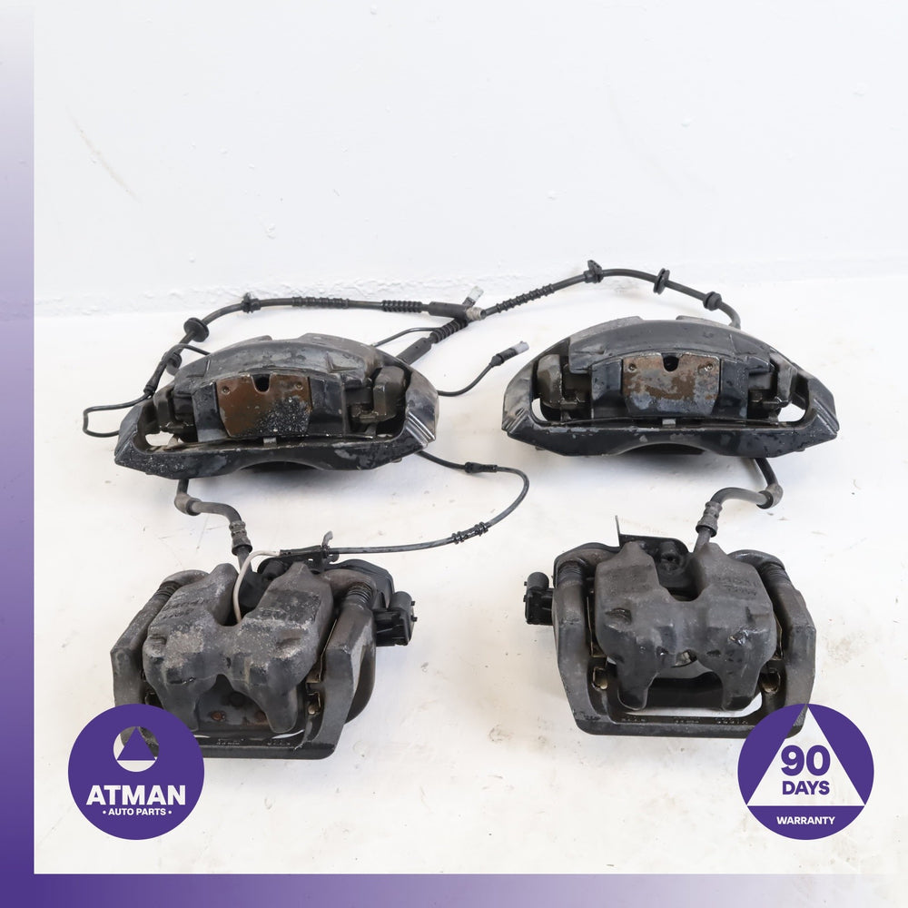 10-19 BMW F10 550i 650i Front & Rear Brake Caliper Calipers Set OEM