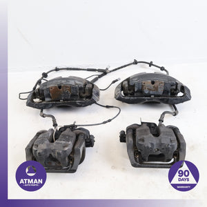 10-19 BMW F10 550i 650i Front & Rear Brake Caliper Calipers Set OEM