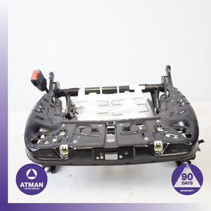 14-19 BMW F15 X5 X6 535i Front Left Seat Base Track Frame Rail w/ Motors OEM