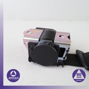 BMW E66 750i 745i Rear Center Seatbelt Seat Belt Black OEM