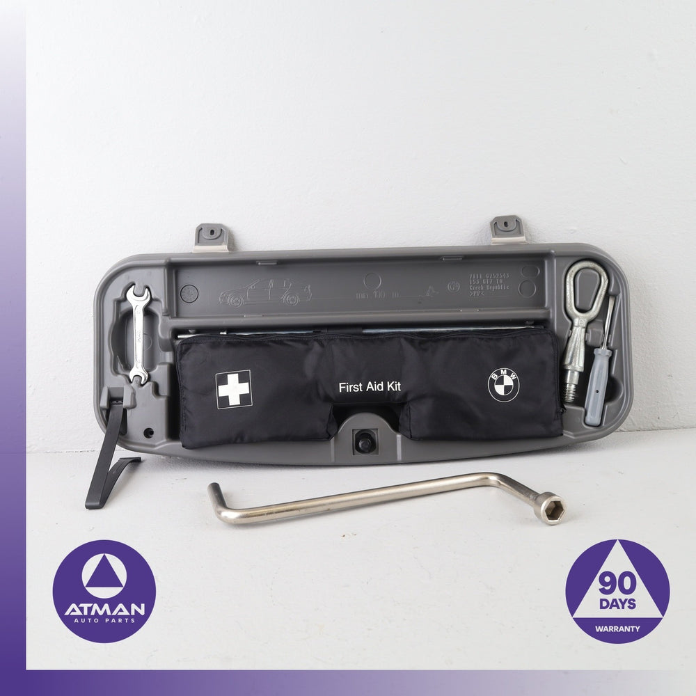 BMW E66 750i Trunk Boot Emegency First Aid Kit Tool Box 6752543 OEM