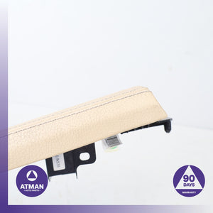 BMW F10 550i 528i Left Center Console Trim Cover Panel Beige OEM