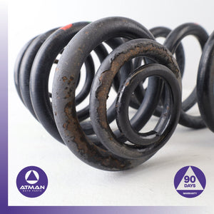 04-10 BMW X3 Rear Left & Right Shock Absorber Coil Spring Set OEM