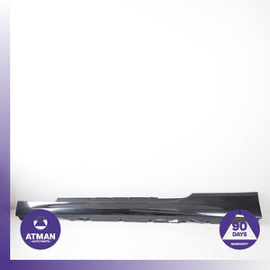 BMW F12 650i 640i Left Side Lower Skirt Rocker Cover Panel Black OEM