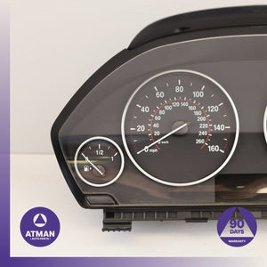 BMW F30 328i Instrument Cluster Speedometer 62106805223 OEM 131k