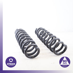 08-13 BMW E88 128i Rear Left & Right Suspension Shock Spring Set OEM