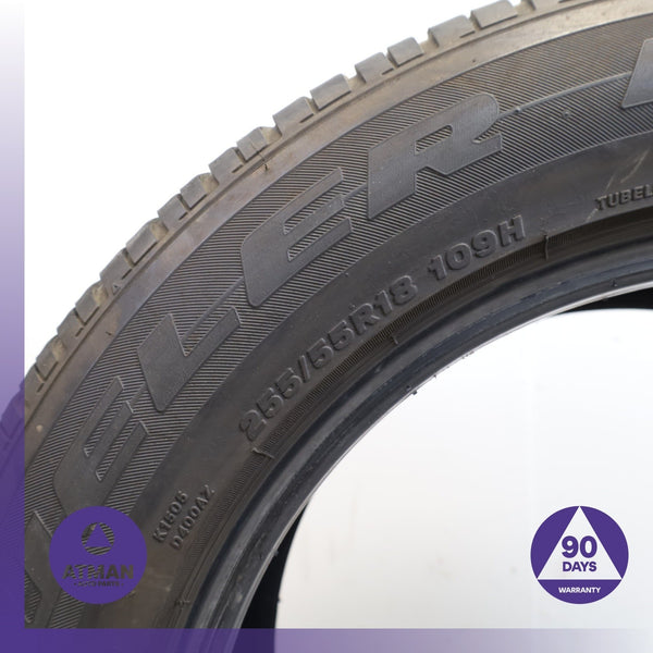255/55R18 Bridgestone Dueler HL 400 255 55 18' 109H XL RSC * RFT DOT 2321 Tire