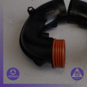08-19 BMW F10 550i 650i Left & Right Air Intake Charge Pipe Set OEM — photo 5