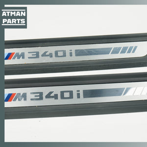 2020 BMW G20 M340i Front Inner Door Step Sill Panel Set 51478079724 OEM 44k