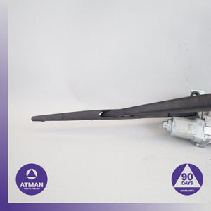 BMW F15 X5 Rear Window Wiper Washer Adjustment Motor w/ Arm 7318710 OEM