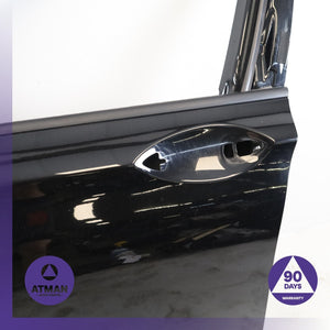 09-15 BMW F02 750i 740i Front Left Driver Side Door Shell Panel Black OEM — photo 5
