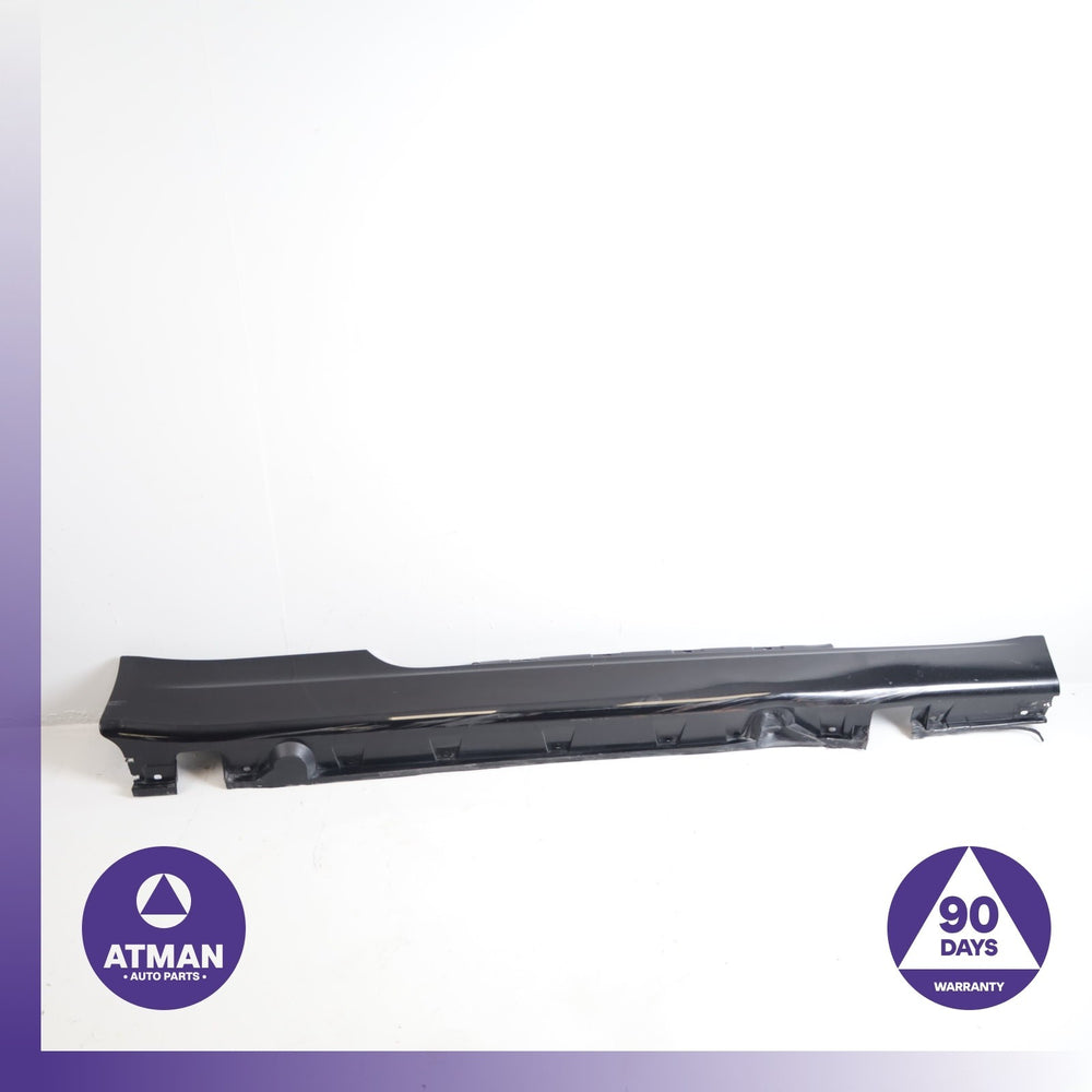 04-07 BMW E63 650i 645Ci Right Passenger Skirt Rocker Panel Molding Black OEM