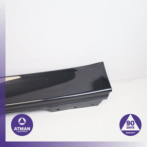 12-18 BMW F30 320i 335i Left Driver Side Rocker Panel Side Skirt Black OEM