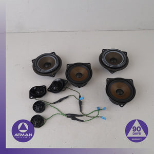 BMW E90 328i 335i Hi-Fi Interior Speaker Tweeter Loudspeaker Set OEM