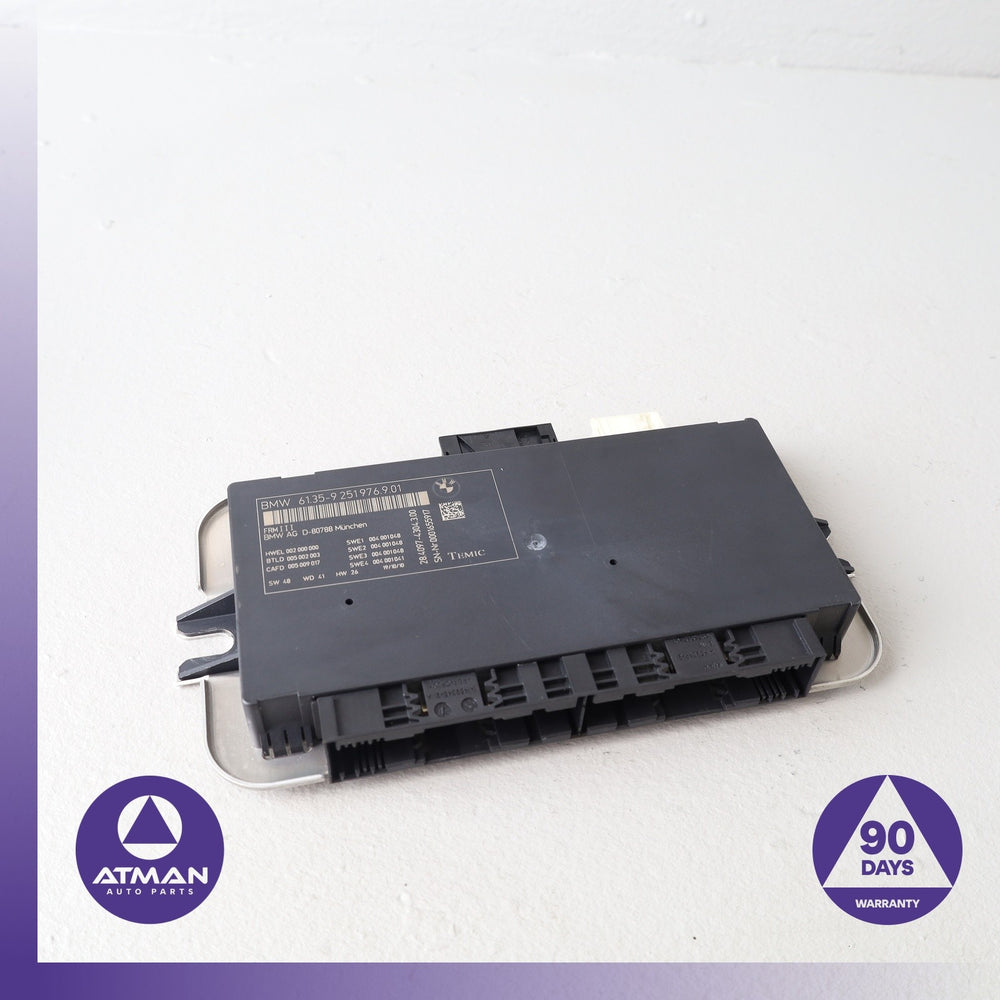 09-19 BMW F10 550i 650i Footwell Light Control Module Computer 61356992947 OEM