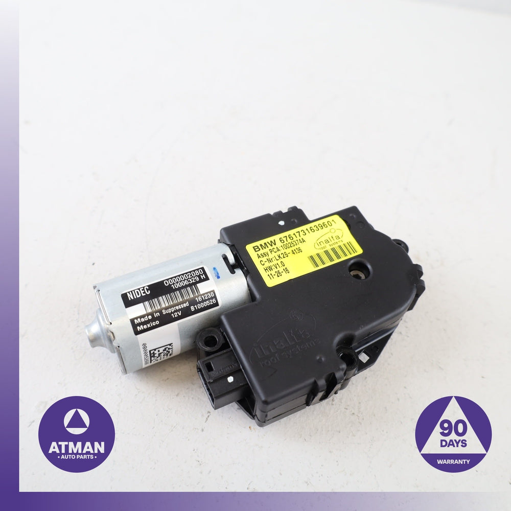 14-18 BMW F15 X5 Panoramic Sunroof Drive Motor Actuator OEM