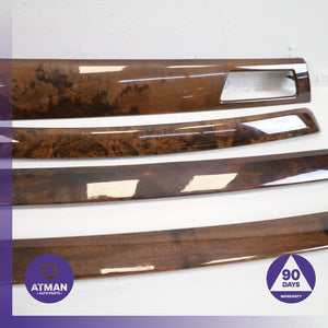 07-13 BMW E92 328i 335i Interior Cover Panel Trim Molding Wood Set OEM