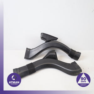 BMW F06 650i 550i Engine Air Intake Duct Tube Pipe Set 13717577472 OEM