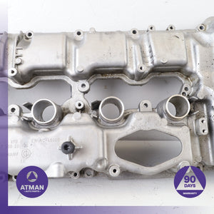 08-14 BMW F10 550i 4.4L N63 Left Engine Cylinder Head Valve Cover OEM