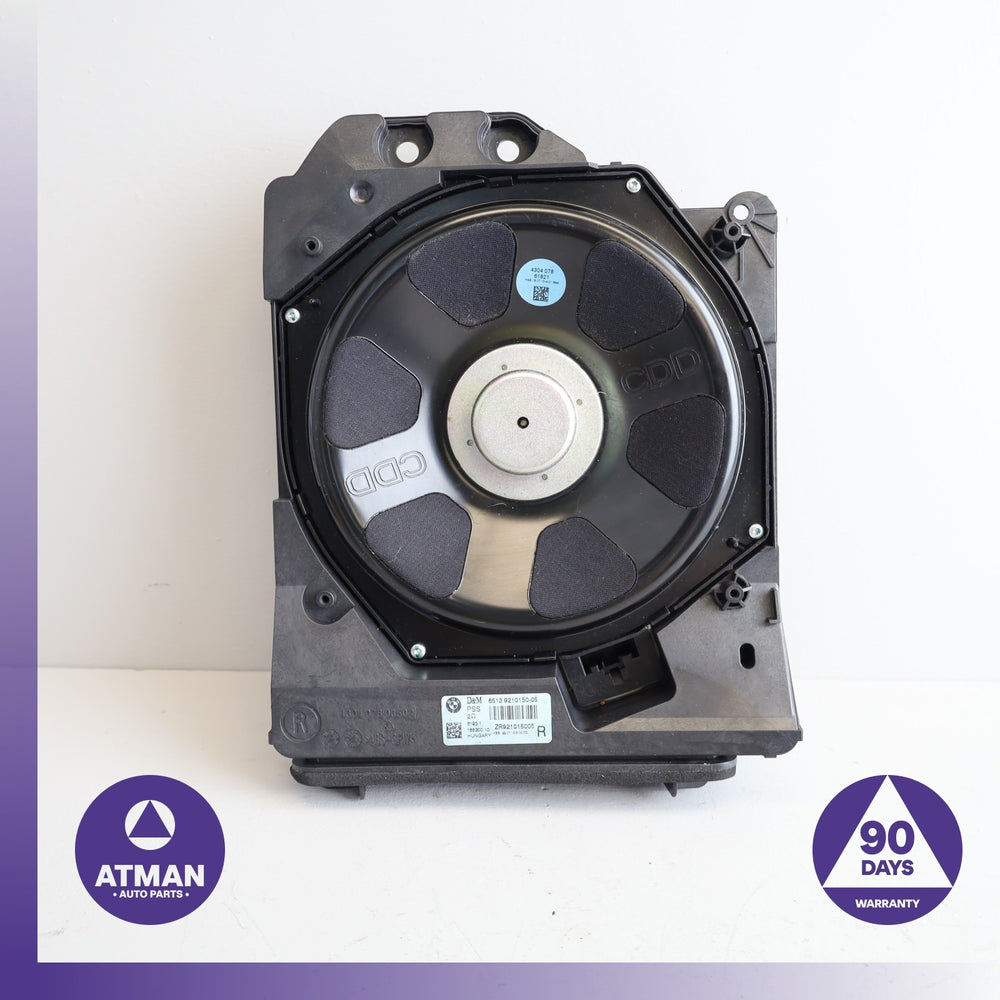 12-18 BMW F30 328i 320i Right Side Subwoofer Speaker Hi-Fi System 9210150 OEM