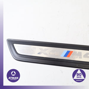 BMW F26 X4 Front &amp; Rear Door Entrance Sill Scuff Trim Panel Set OEM