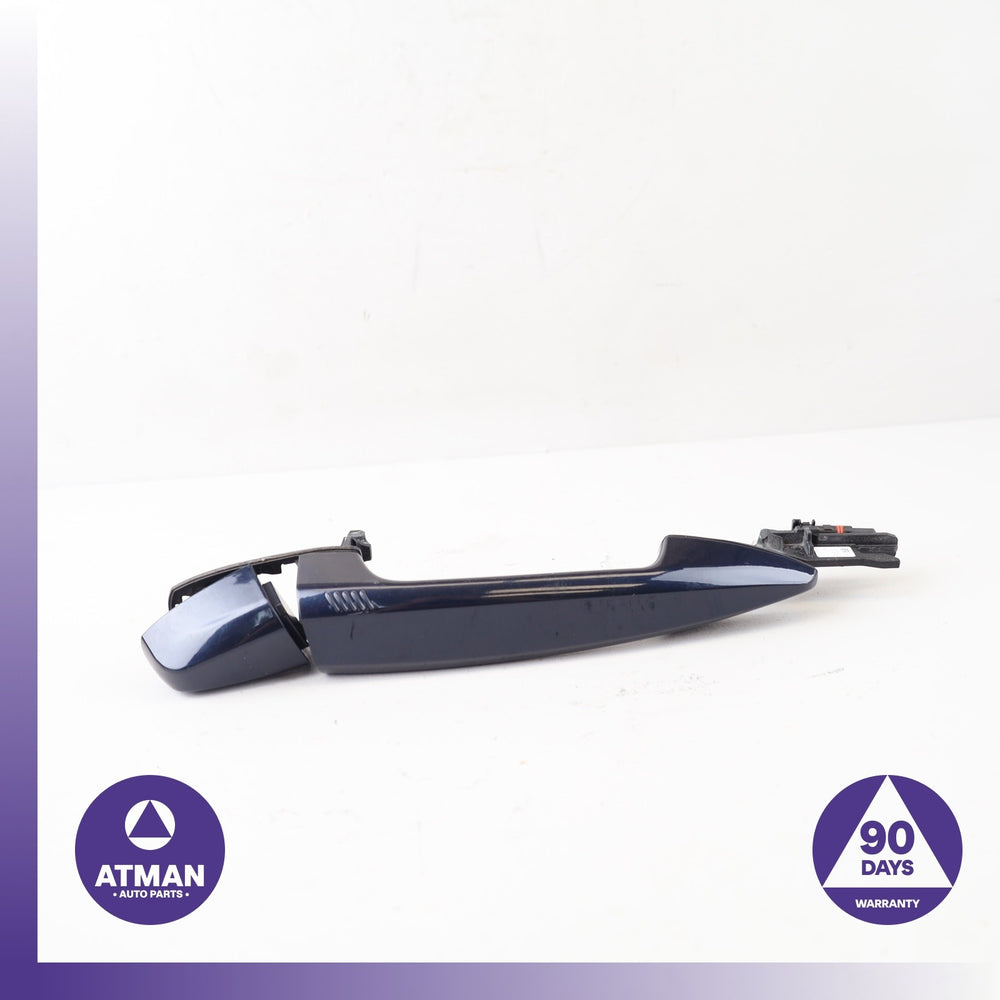 BMW F15 X5 Front or Rear Right Exterior Door Handle w/ Keyless Go Blue OEM