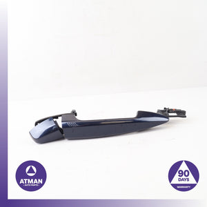 BMW F15 X5 Front or Rear Right Exterior Door Handle w/ Keyless Go Blue OEM