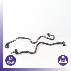 BMW F10 535i 3.0L N55 A/T AT Transmission Oil Cooler Pipe Line Set 7635671 OEM