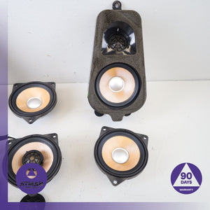 07-14 BMW E70 X5M X5 X6 Top Hi-Fi Individual Audio Sound Speaker Tweeter Set OEM