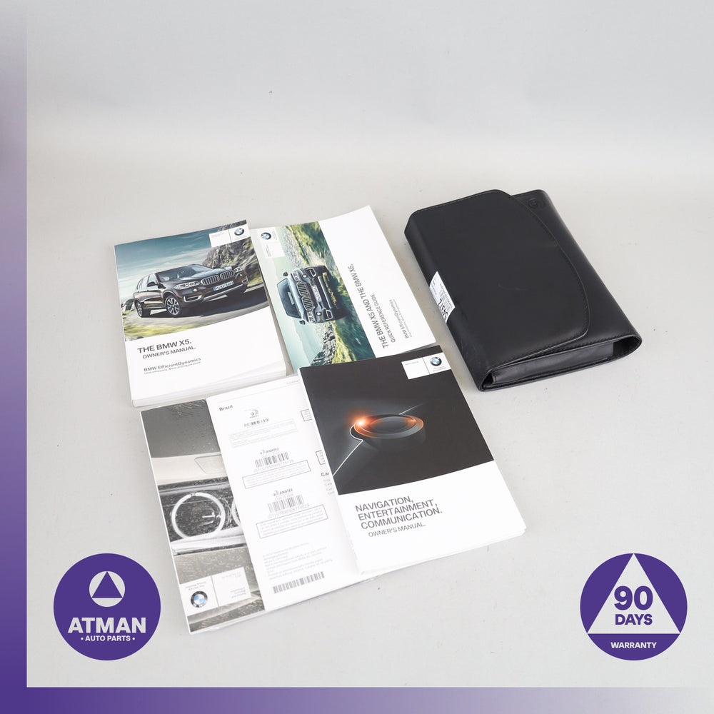 2015 BMW F15 X5 Owner's Operator's Manual Book Assembly OEM