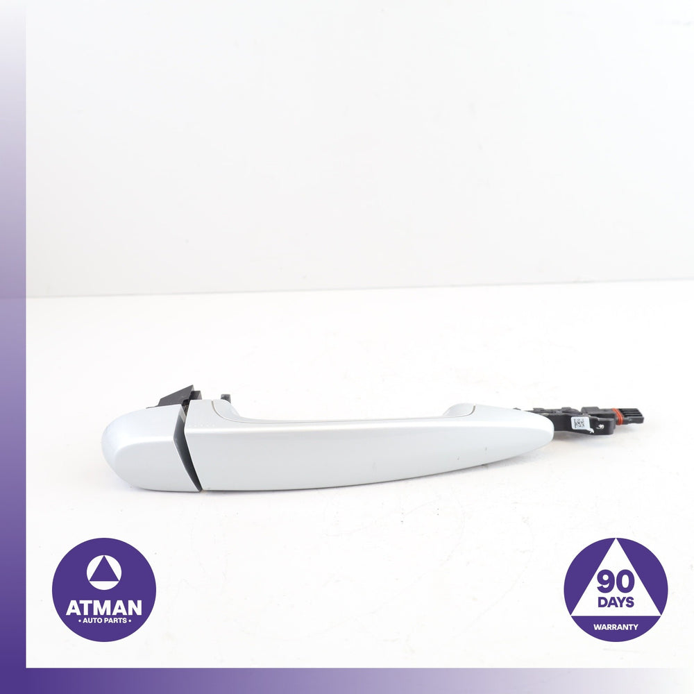 BMW F30 330i Front Right Exterior Door Handle Silver OEM