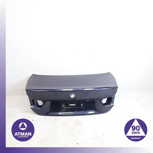 14-20 BMW F32 428i 430i Coupe Trunk Boot Lid Door Shell Blue OEM 70k